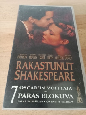 Rakastunut Shakespeare VHS