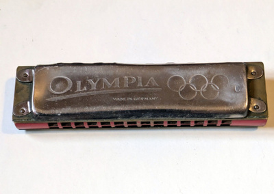 Harvinainen Olympia-huuliharppu – Berliini 1936