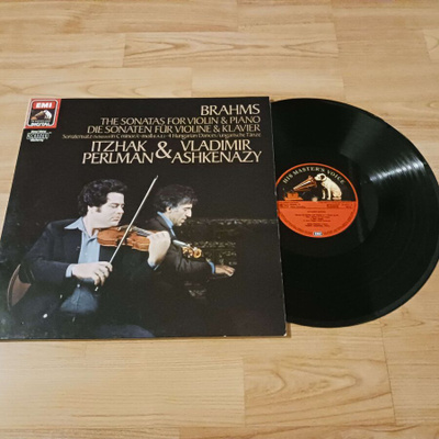 Brahms, Itzhak Perlman & Vladimir Ashkenazy – The Sonatas Fo
