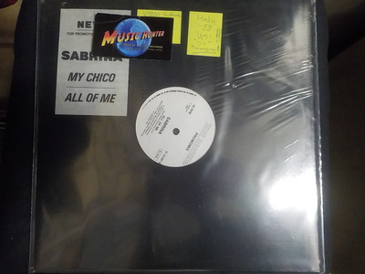 SABRINA - MY CHICO / ALL OF ME PROMO UUSI "SS" SINGLE