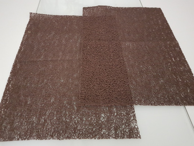 Ruskea muovipunos Tabletti / Pöytätabletti - yht. 2 kpl