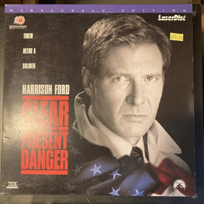 Clear And Present Danger LaserDisc