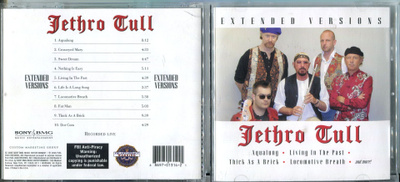 JETHRO TULL . CD-LEVY . EXTTENDED VERSIONS
