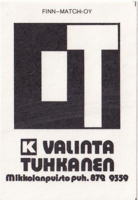 K-Valinta Tuhkanen,  Mikkolanpuisto   b689