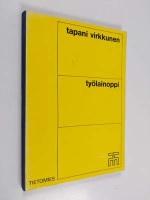 Tapani Virkkunen : Työlainoppi