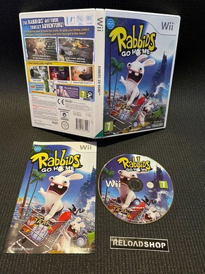 Rabbids Go Home Wii - CiB