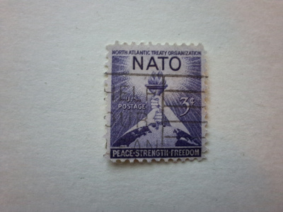 NATO 3 $ Postimerkki USA
