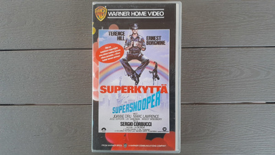 VHS: Superkyttä / Supersnooper (Terence Hill 1977/?)