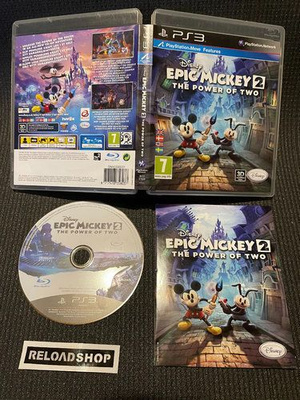 Disney Epic Mickey 2 The Power of Two - NORDIC PS3 - CiB