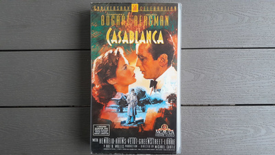 VHS: Casablanca (Humphrey Bogart, Ingrid Bergman 1943/1992)