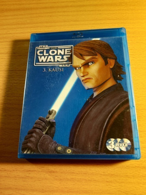 blu-ray Star Wars The Clone Wars 3. kausi
