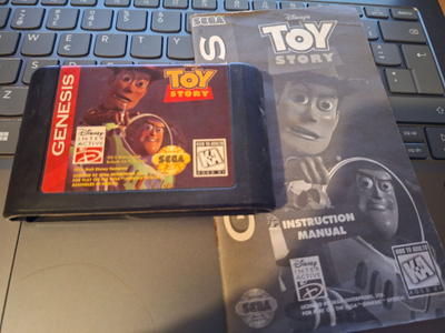 Sega Genesis Toy Story ja ohjeet