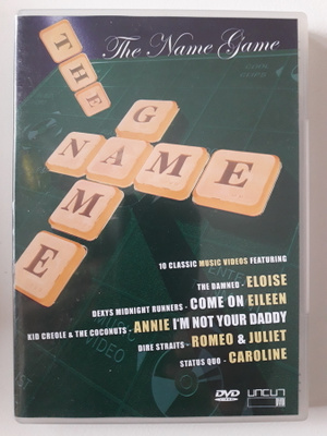 The Name Game DVD - 10 classic Music Videos