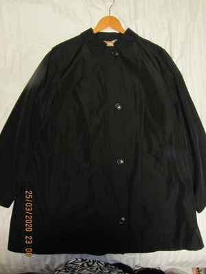 Burberryn takki, musta, kokoa 46