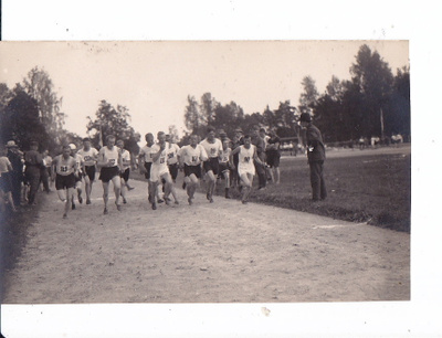 VANHA Valokuva Suojeluskunta Urheilu Kuopio 1920-l