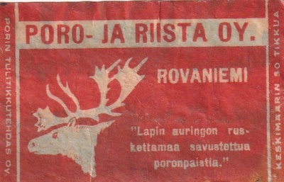 Rovaniemi, Poro - ja Riista Oy.      5/3
