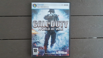 PC DVD: Call Of Duty - World At War peli (2008)