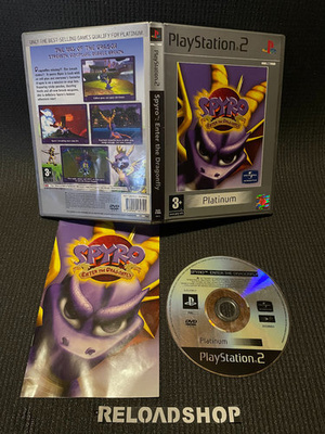 Spyro Enter the Dragonfly Platinum PS2 - CIB