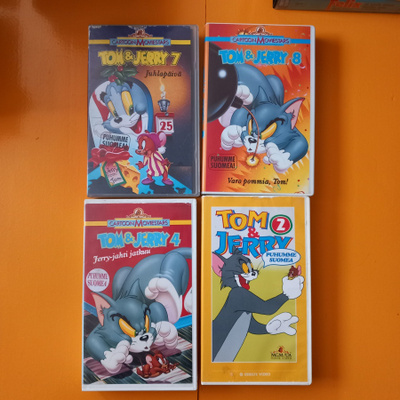 Tom  Jerry valikoima [VHS] 3€/kpl