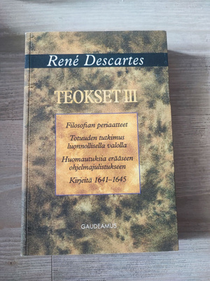 Teokset III 3 Rene Descartes