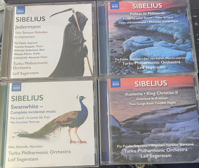 Sibelius/Segerstam/TFO x 5 