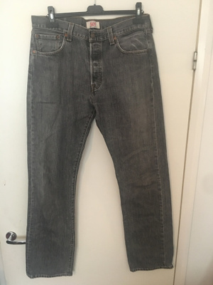 LEVIS 501 FARKUT MIES KOKO 34/34