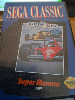 Sega Genesis Super Monaco GP CIB