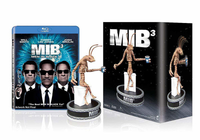 MIB 3 bluray statue set- HEAD HUNTER STORE.
