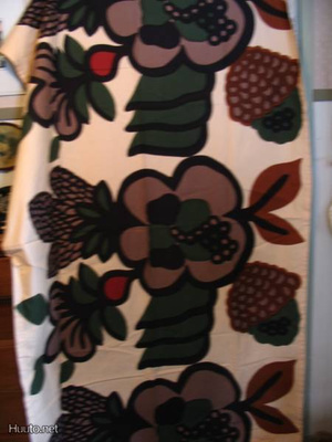 Marimekko,,Maija Isola Oona verhot v.1969 / 4,26 m