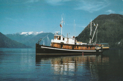 LAIVAKORTTI - M.V. UNION JACK