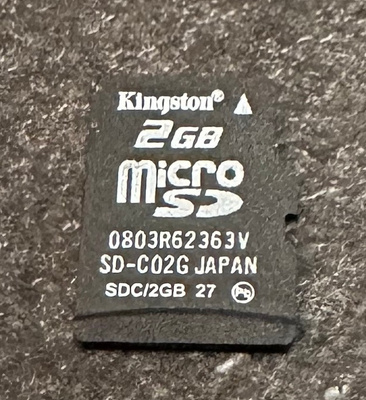 Kingston 2Gb MicroSd muistikortti