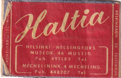 Helsinki, Haltia    2/15
