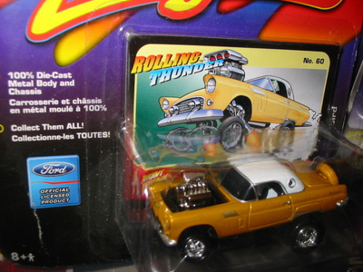 Johnny Lightning 1/64 Zingers -56 Thunderbird
