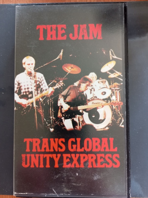 VHS The Jam Trans Global Unity Express