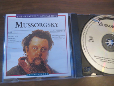 Modest Mussorgsky: The Greatest Classical Hits CD