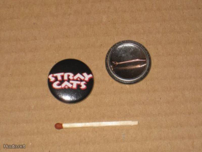 Stray Cats rintanappi 1" d1