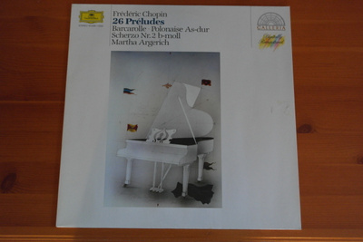 Martha Argerich:Frederic Chopin 26 Preludes LP.