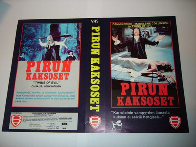 Vhs kansipaperi Fix - PIRUN KAKSOSET  (Sis.postikulut)