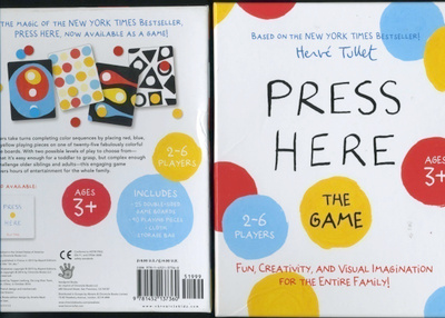 PRESS HERE – The Game; värilogiikkapeli pienokaisille 2014