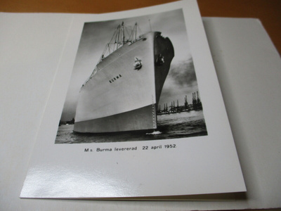 M/s Burma tk 1952 *
