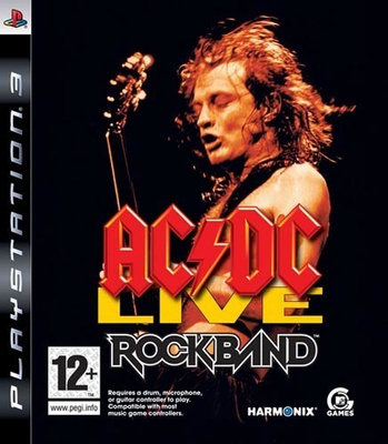ac/dc live rock band (3 770) k PS3