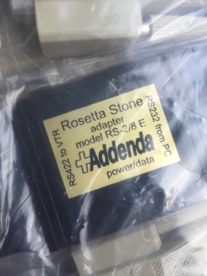 RS-2/8 E Addenda Adapter