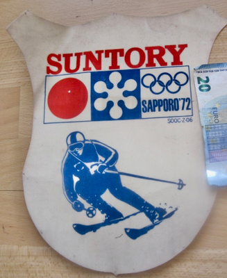 Sapporo 1972 Olympia Sponsori Suntory Viski Mainos Japani