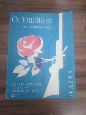 VANHA AUKEAMAN NUOTTI - OI VILLIRUUSU