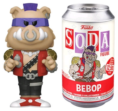 TEENAGE MUTANT NINJA TURTLES SODA FIGURE BEBOP	(68 342)	soda