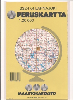Peruskartta 1:20 000 Lahnajoki