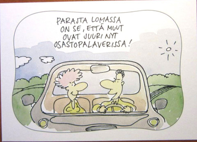 kortti ** Parisuhdeaiheinen sarjakuva - erilaisia