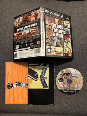 Grand Theft Auto - San Andreas PS2 (Suomijulkaisu)