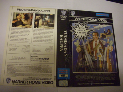 Vhs kansipaperi Fix - VUOSISADAN KAUPPA (Sis.postikulut)