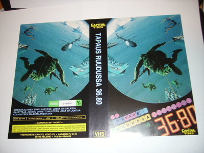 Vhs kansipaperi Fix -  TAPAUS RUUDUSSA 36.80 (Sis.pk:t)